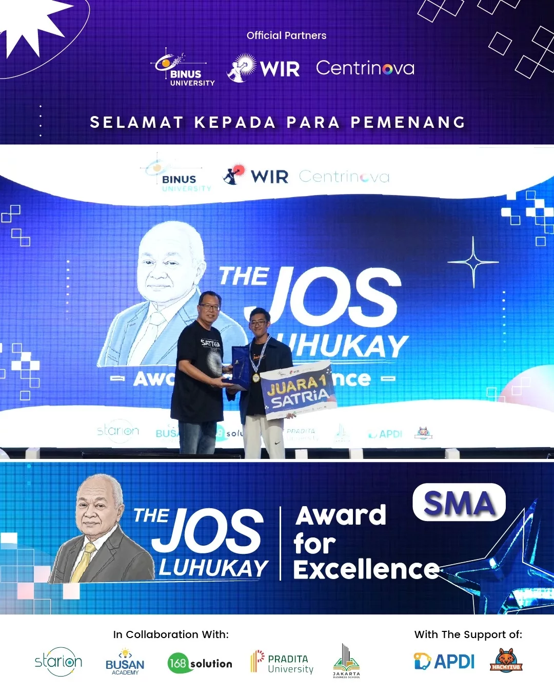 Josh Luhukay Award 2025 - Senior High