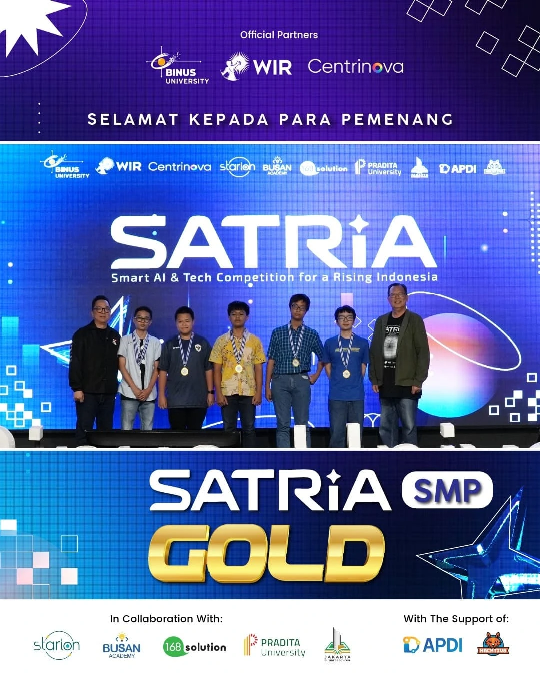 Gold Medal - Junior High
